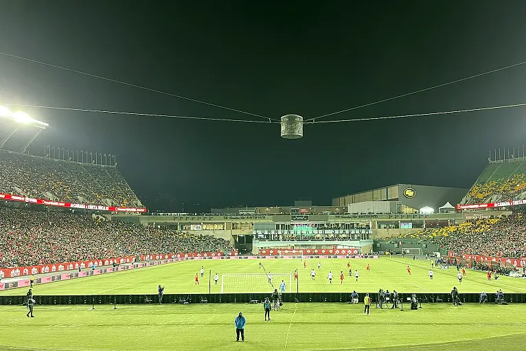 点球点与球场门线特写实拍(录像室的功课)